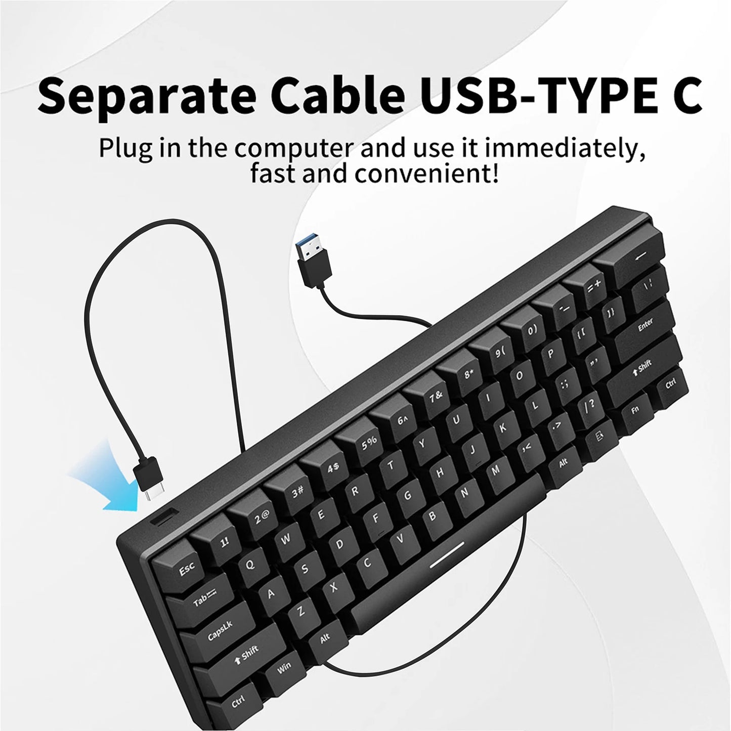 FORMFACTR x ZSUS Z61-B USB Gaming Mechanical Keyboard