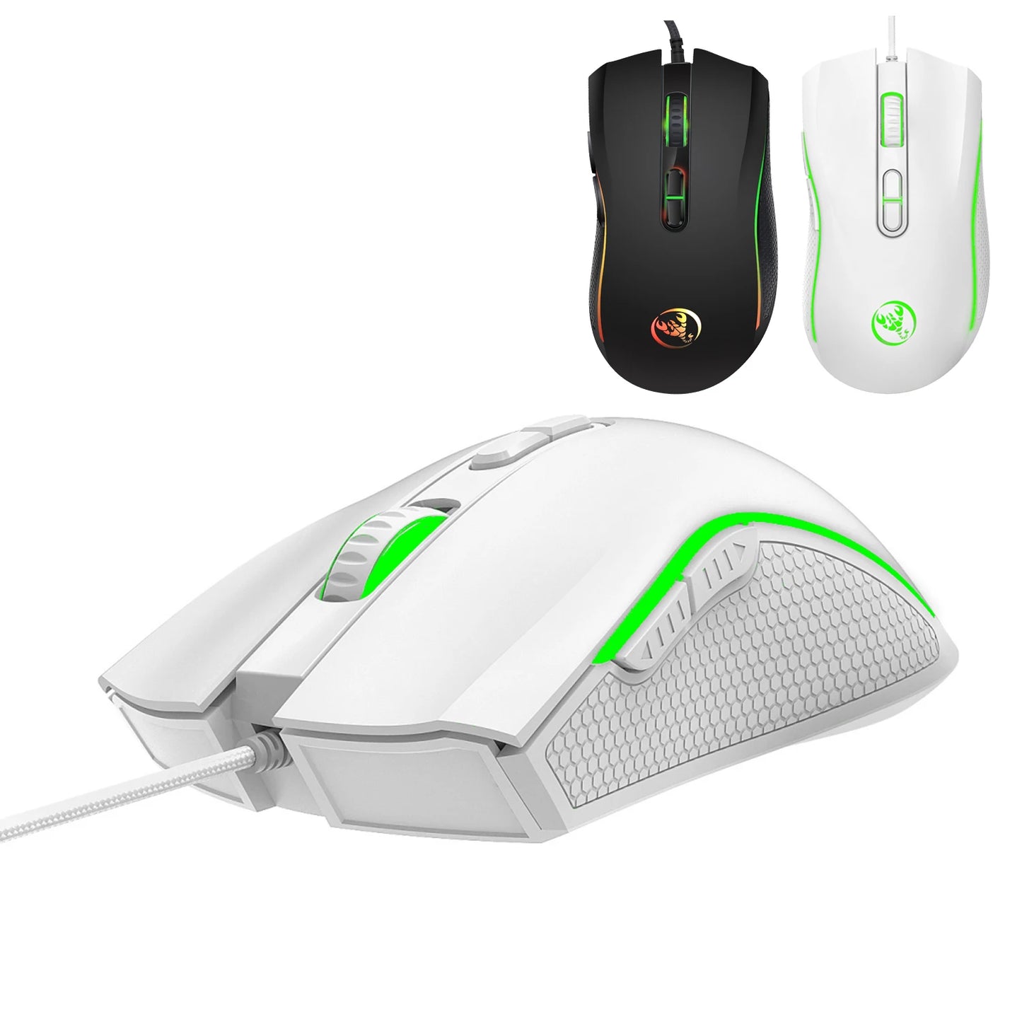 FORMFACTR A869 RGB Wired Gaming Mouse – 7-Button Optical Mouse
