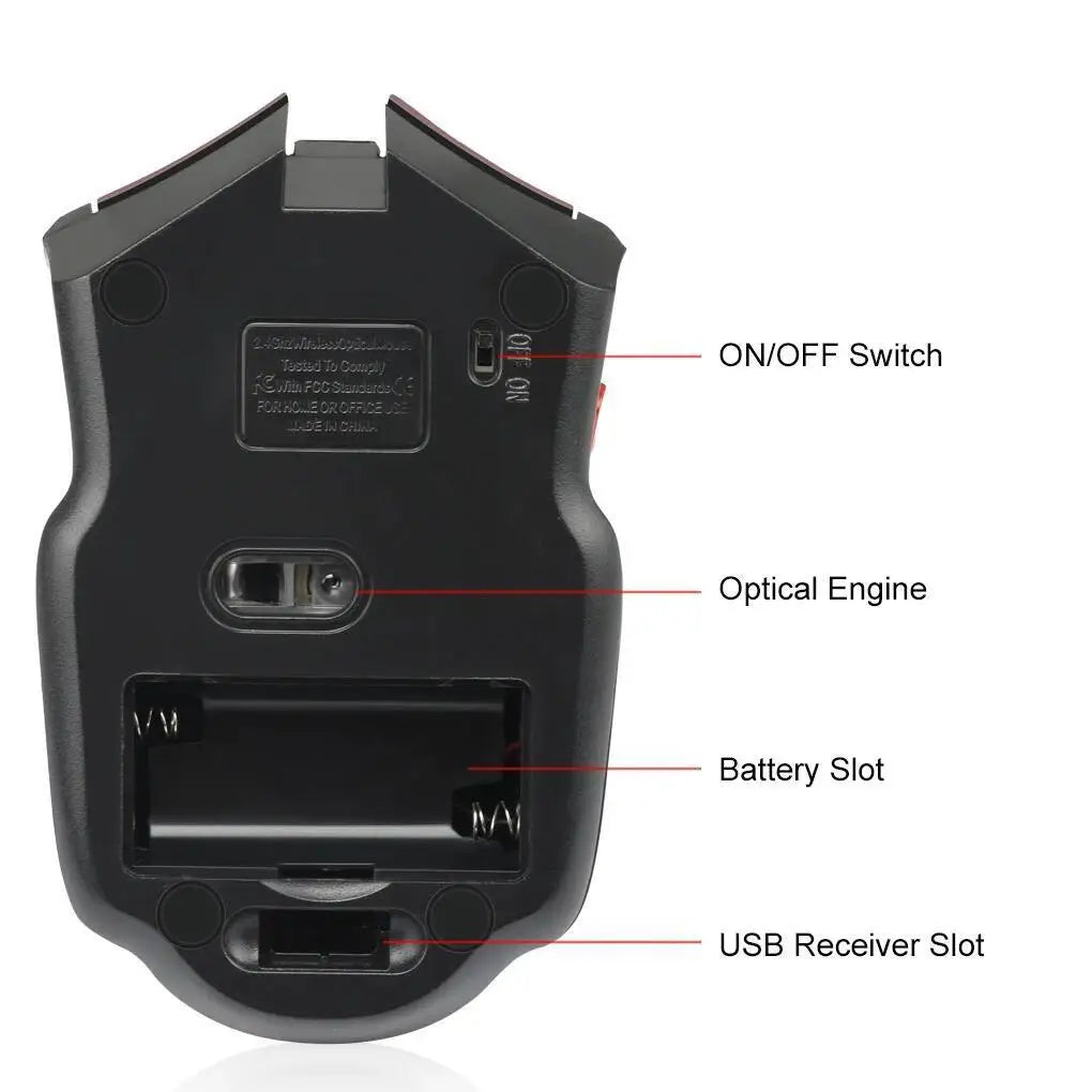 FORMFACTR 2.4G Wireless Gaming Mouse