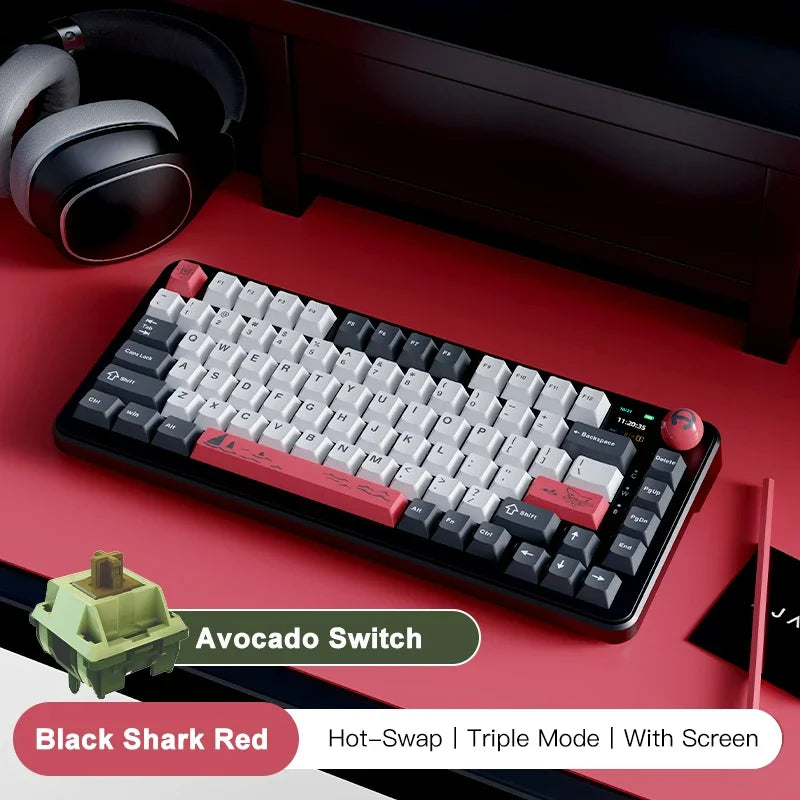 FORMFACTR x AJAZZ AK820 Wireless Mechanical Keyboard-Tri-Mode, RGB, Hot-Swappable