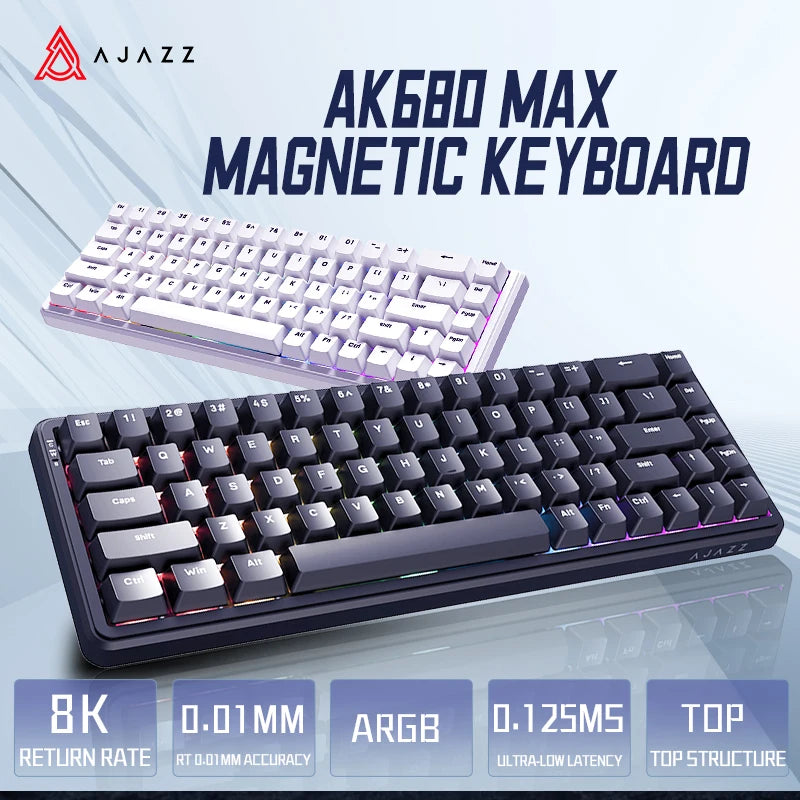 FORMFACTR x Ajazz AK680 MAX – 60% Hall Effect Mechanical Gaming Keyboard