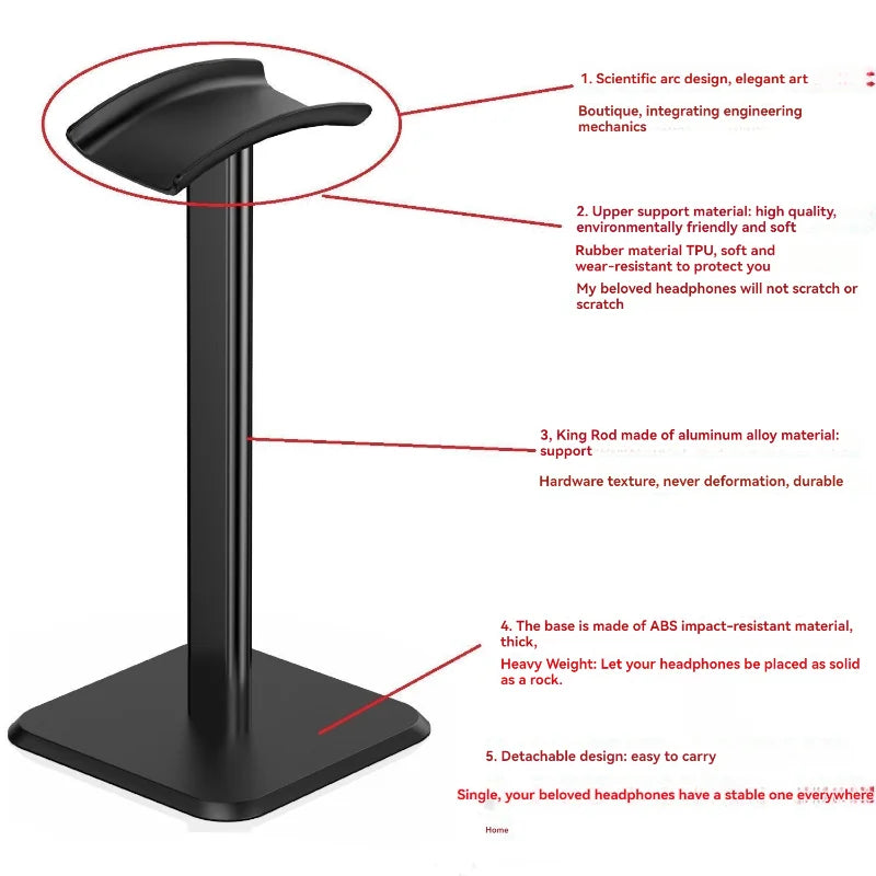 FORMFACTR AeroHold™ Aluminum Headphone Stand