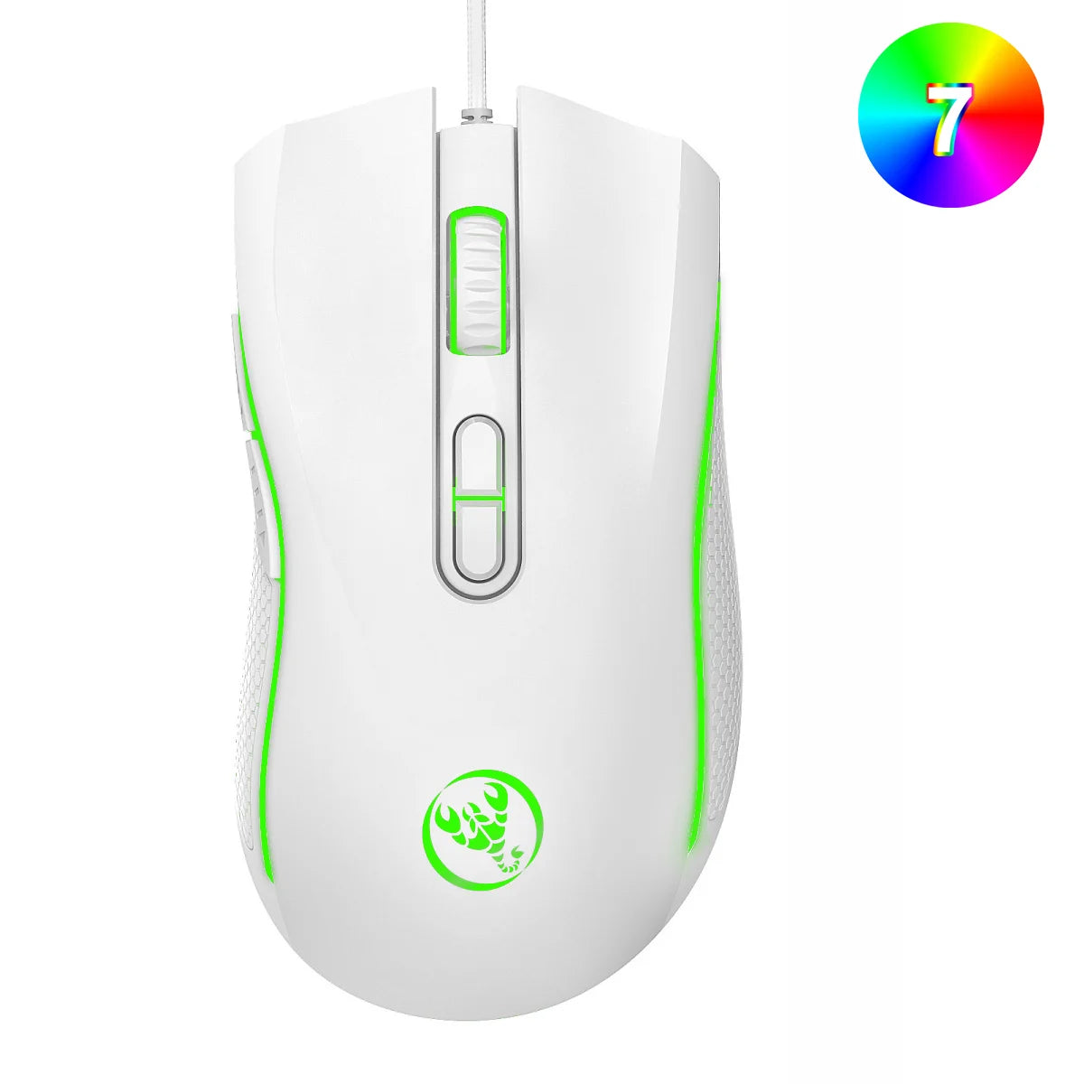 FORMFACTR A869 RGB Wired Gaming Mouse – 7-Button Optical Mouse
