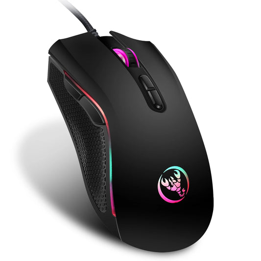 FORMFACTR A869 RGB Wired Gaming Mouse – 7-Button Optical Mouse