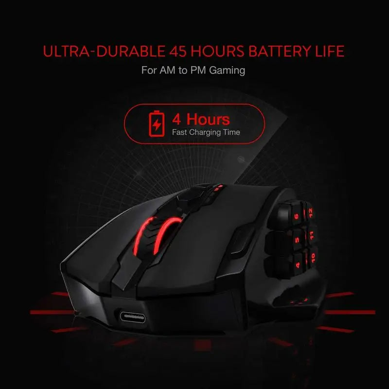 FORMFACTR x Redragon M913 Wireless RGB Gaming Mouse