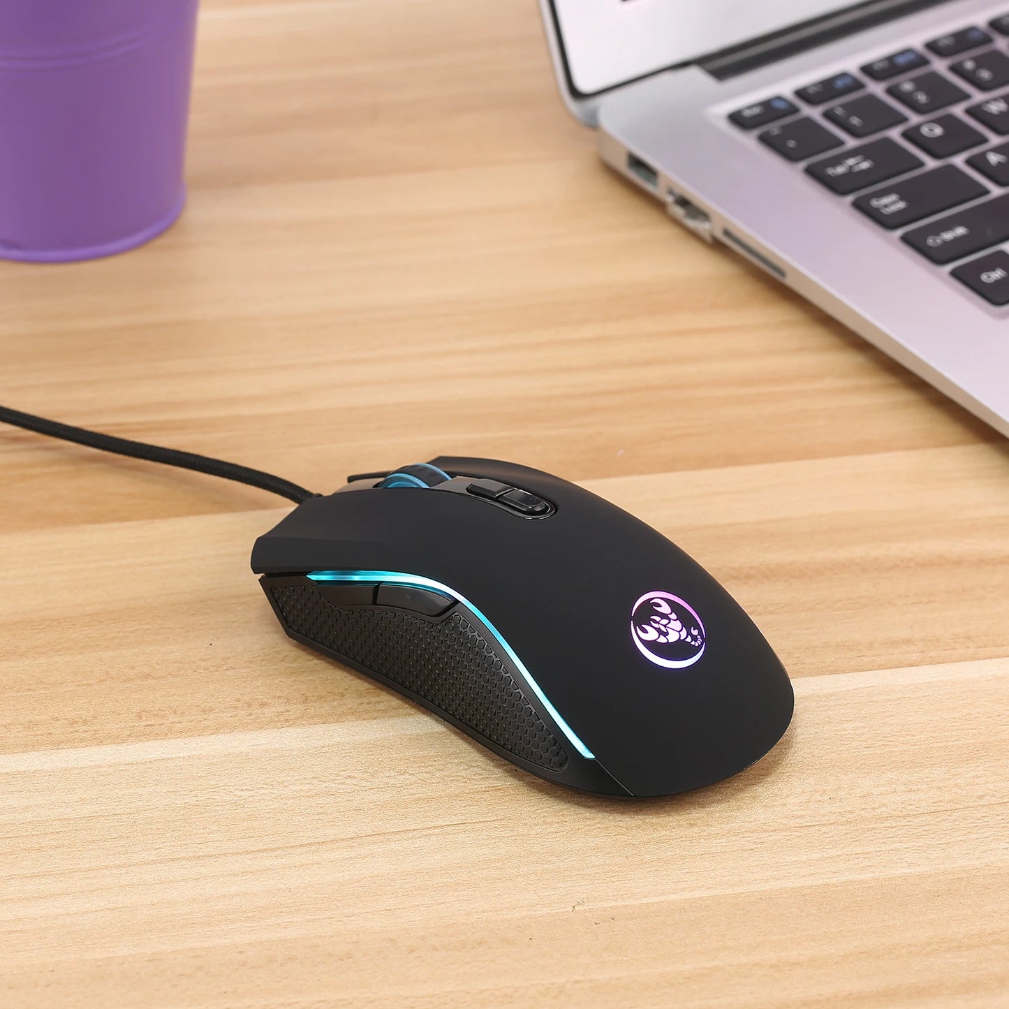 FORMFACTR A869 RGB Wired Gaming Mouse – 7-Button Optical Mouse
