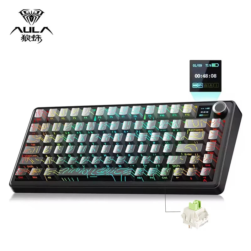 FORMFACTR x AULA F75 MAX Gaming Mechanical Keyboard